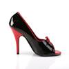 Pleaser - SEDUCE216 Pompes talons - Noir/Rouge Product image